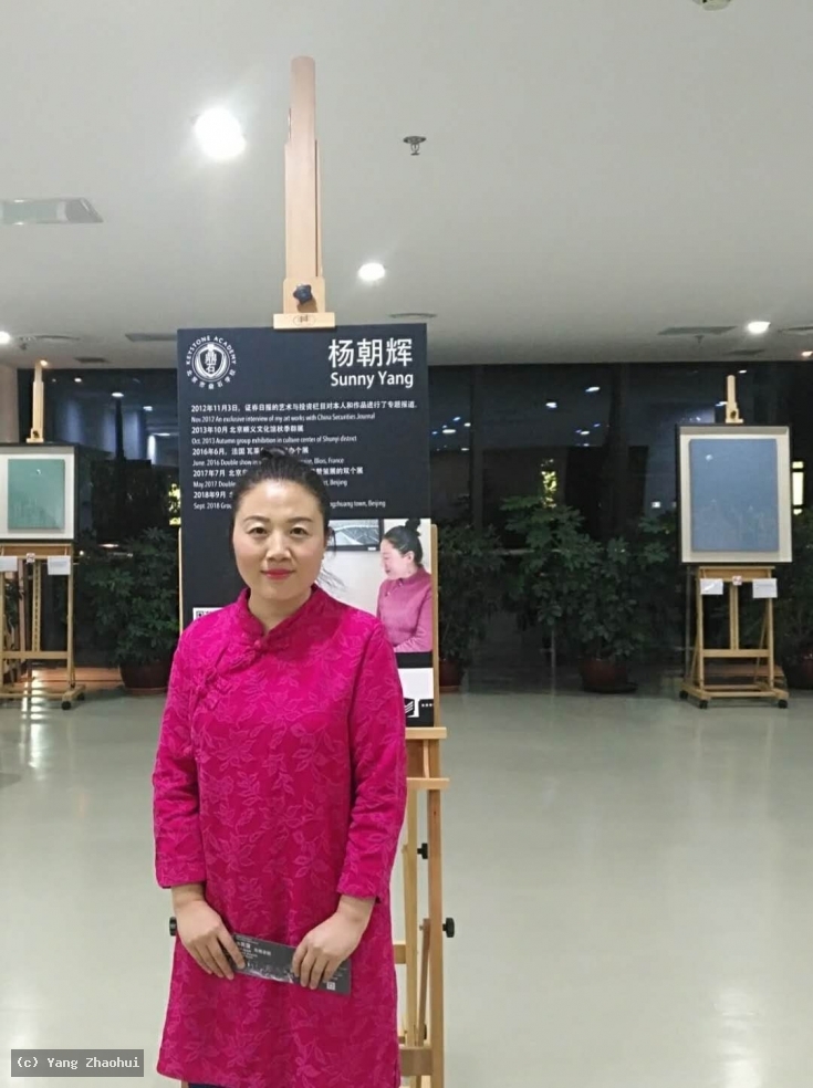 Artist Yang Zhaohui, Artist Zhaohui Yang, Artist Zhao hui Yang, Yang Zhaohui artwork, China contemporary art, original artwork, original painting, Chinese robe, still life, oil painting, acrylic paint